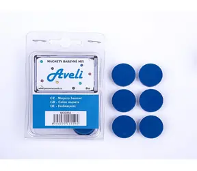 AVELI Set magnetů modrá