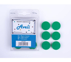 AVELI Set magnetů zelená