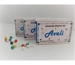AVELI Špendlíky barevný mix