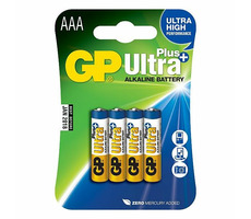 GP AAA Ultra Plus, alkalická - 4 ks