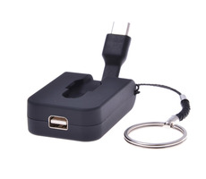 PremiumCord Adaptér USB 3.1 Typ-C male na mini DisplayPort female / zasunovací kabel / kroužek na klíče