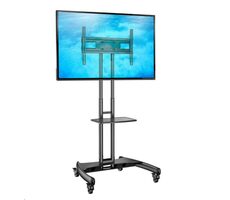 NB AVA1500 černá / profesionální TV stojan / mobilní / VESA 100x100 až 600x400