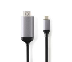 Minix NEO-C-4K šedá / HDMI na USB-C / HDMI výstup (4K @ 60Hz)