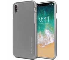Mercury iJELLY METAL pouzdro pro Apple iPhone XS MAX šedá