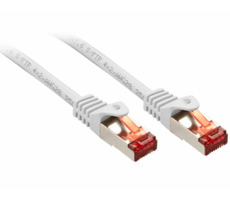 Lindy S FTP CAT6 1.5m / Patch kabel / RJ45-RJ45 / AWG28 / bílá