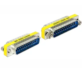 Delock adaptér Sub-D 25 pin samec > samec
