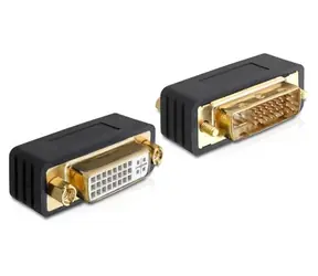 Delock adapter DVI 24+5 samec > samice