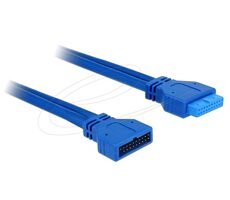 Delock prodlužovací kabel USB 3.0 pin konektor samec > samice