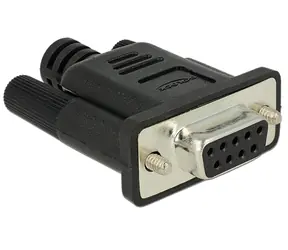Delock Adapter RS-232 DB9 samice Loopback