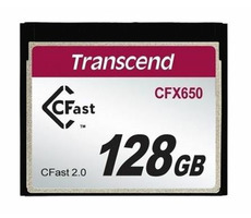 Transcend CFast 2.0 CFX650 128GB / paměťová karta / MLC