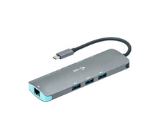 i-tec USB-C Metal Nano Docking Station 4K HDMI LAN + Power Delivery 100W