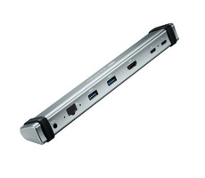 Canyon DJCNSTDS06DG dokovací stanice šedá / USB-C / USB 3.0 / HDMI / LAN / 3.5mm jack 