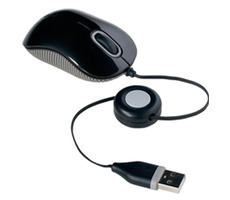 Targus AMU75EU Optická myš černá / drátová / 1000 dpi / USB