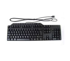 DELL KB-522 US černá / Multimediální klávesnice / US / QWERTY / USB / 1.8 m