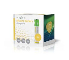 NEDIS BAAKLR0320BX - Alkalická Baterie AAA / 1.5 V / 20 kusů / Box