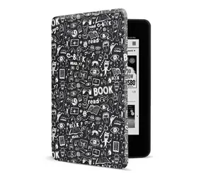 CONNECT IT DOODLE Pouzdro pro Amazon NEW Kindle Paperwhite 4 (2018) černá