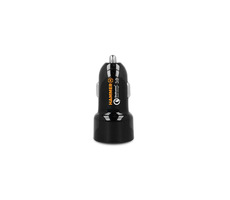 myPhone Hammer Černá / Rychlonabíječka do auta / 1xQC3.0 / 1x5V-2.4A