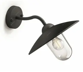 Philips Topiary 60W černá / venkovní svítidlo / bez zdroje / E27 / IP44