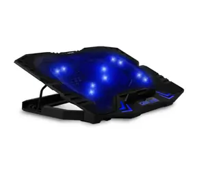 EVOLVEO ANIA 5 černá / chladicí podstavec pod notebooky 11" - 15.6" / 4x 60 mm & 1x 120 mm / 1000-2500 RPM / modré sv.