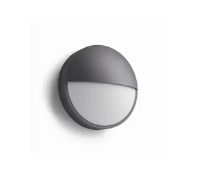 Philips Capricorn LED 6W antracit / venkovní svítidlo / 600 lm / 2700K / IP44