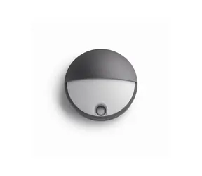 Philips Capricorn IR LED 6W antracit / venkovní svítidlo / 600 lm / 2700K / IP44