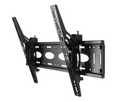 B-Tech BT8432 / nástěnný držák pro TV / 15° naklopení /  do 80" / nosnost 70 kg / VESA 75x75 - 800x500 / černá