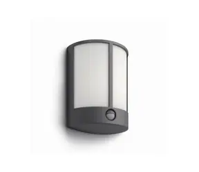 Philips Stock IR LED 6W antracit / venkovní svítidlo / 600 lm / 2700K / IP44