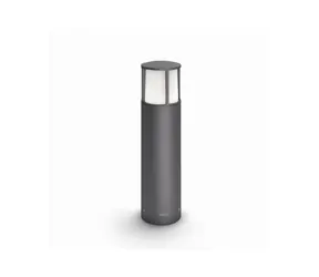 Philips Stock LED 6W nízký sloupek antracit / venkovní sloupek / 600 lm / 2700K / IP44