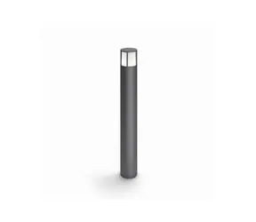 Philips Stock LED 6W vysoký sloupek antracit / venkovní sloupek / 600 lm / 2700K / IP44