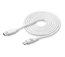 CellularLine USB-C datový kabel s konektorem Lightning 200 cm bílá