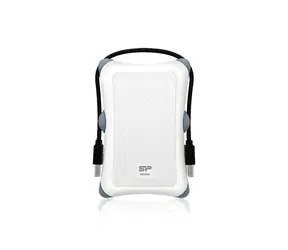 Silicon Power Armor A30 Externí box na SATA HDD 2.5" bílá / USB 3.0 / Anti-Shock