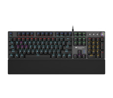 CANYON CND-SKB7-US šedá / herní klávesnice / mechanická / multimediální / světelné efekty/ 104 kláves / US layout