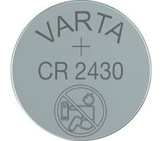 Varta Knoflíková baterie CR2430 1ks / 3.0V / 280 mAh / lithium / v blistru 