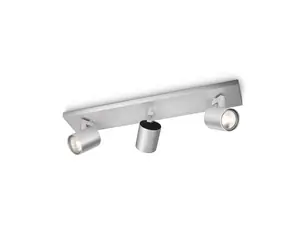Philips Runner 3x50W hliník / bodové svítidlo / GU10 / IP20 / bez zdrpje