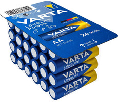 Varta Longlife High Energy Baterie AA 24 ks / 1.5V / alkalická / v boxu