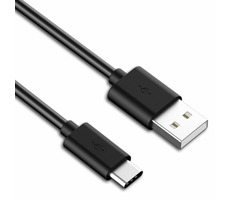 PremiumCord propojovací USB 2.0 kabel s konektory USB-C - USB-A černý 10cm
