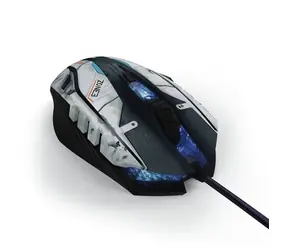 uRage Morph + 5 výměnných krytů / herní optická myš / 2400 DPI / 6-tlačítková / USB / černá s vícebarevným podsvícením