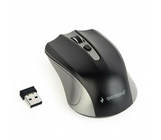 Gembird MUSW-4B-04-GB černo-šedivá / bezdrátová optická myš / 1600 DPI / USB