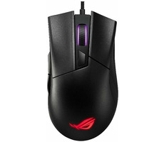 ASUS ROG GLADIUS II CORE černá / Herní optická myš / 6200dpi / USB / 1.8m