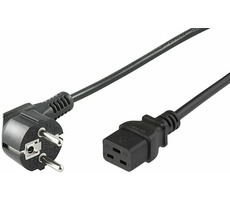 MicroConnect Power Cord CEE 7-7 - C19 / 3m