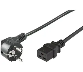MicroConnect Power Cord CEE 7-7 - C19