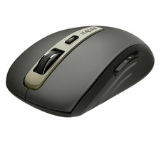 Rapoo MT350 Multi-mode černá / bezdrátová optická myš / 1600DPI / 2.4Ghz / BT 3.0 a 4.0 / 6 tl. + kolečko / 2xAA baterie / doprodej
