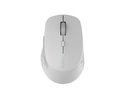 Rapoo M300 Silent Multi-mode bílá / bezdrátová optická myš / 1600 DPI / 2.4 Ghz / BT 3.0 a 4.0 / 5 tl.