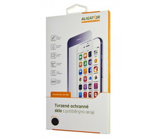 Aligator GLASS PRINT Ochranné tvrzené sklo pro Samsung Galaxy A20e černá / celoplošné lepení