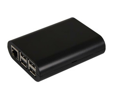 Raspberry case černá (Joy-it) pro Raspberry Pi model B+ & Rpi 2 B & Rpi 3 B & Rpi 3 B+