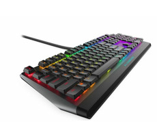 DELL Alienware AW510K černá / Herní mechanická klávesnice / US / Cherry MX Red / RGB podsvícení / USB / 2 m