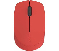 Rapoo M100 Silent Multi-Mode červená / bezdrátová optická myš / 1000 DPI / 2.4 Ghz / BT 3.0 a 4.0 / 3 tl. + kolečko
