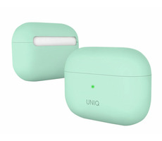 Uniq Lino Hybrid Liquid silikonové ochranné pouzdro pro AirPods Pro - Mint zelená