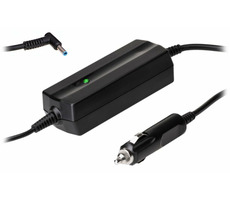 TRX Akyga napájecí adaptér do auta 19.5V pro notebooky HP & Compaq / 3.33A / 65W / 4.5x3.0mm + pin 