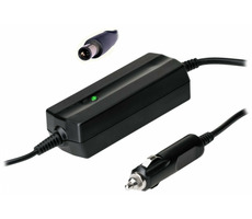 TRX Akyga napájecí adaptér do auta 19.5V pro notebooky Dell | HP & Compaq / 3.34A / 65W / 7.4x5.0mm + pin 